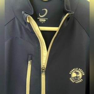 Zero Restriction Pebble Beach Golf half zip NWOT
